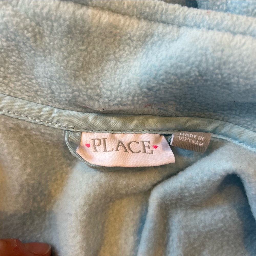 Childrens Place Youth Xl 14 Winter Jacket Weathproof Removeable Inside Blue — image 7 of 8